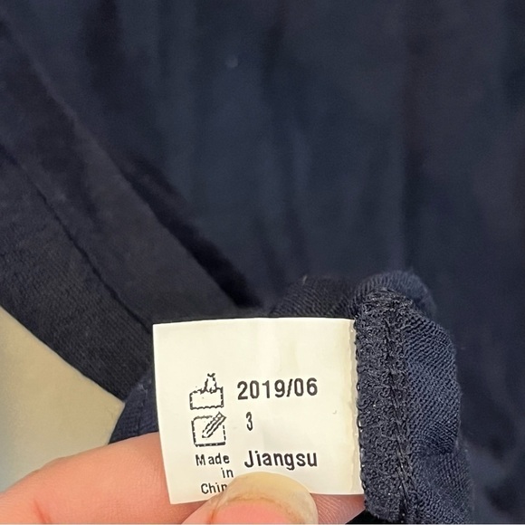 Forclaz navy blue long sleeve merino wool base layer fits like size medium - Picture 8 of 10